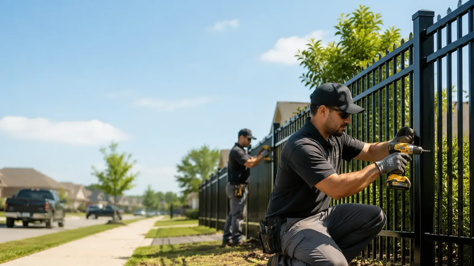 Metal Fence Installation in Energy, IL